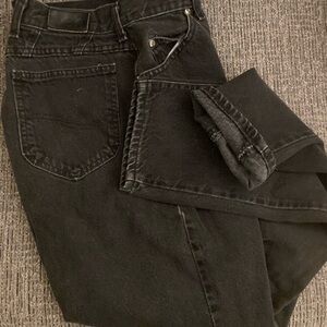 Lee Women's Straight Leg Jeans - Black